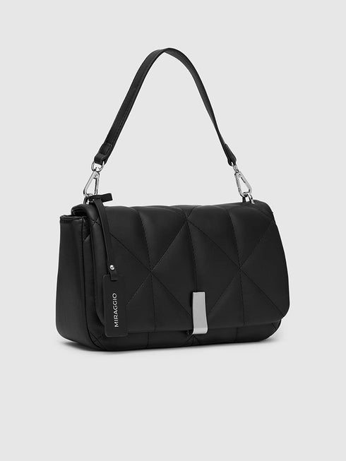 Genevieve Quilted Top Handle Sling Bag